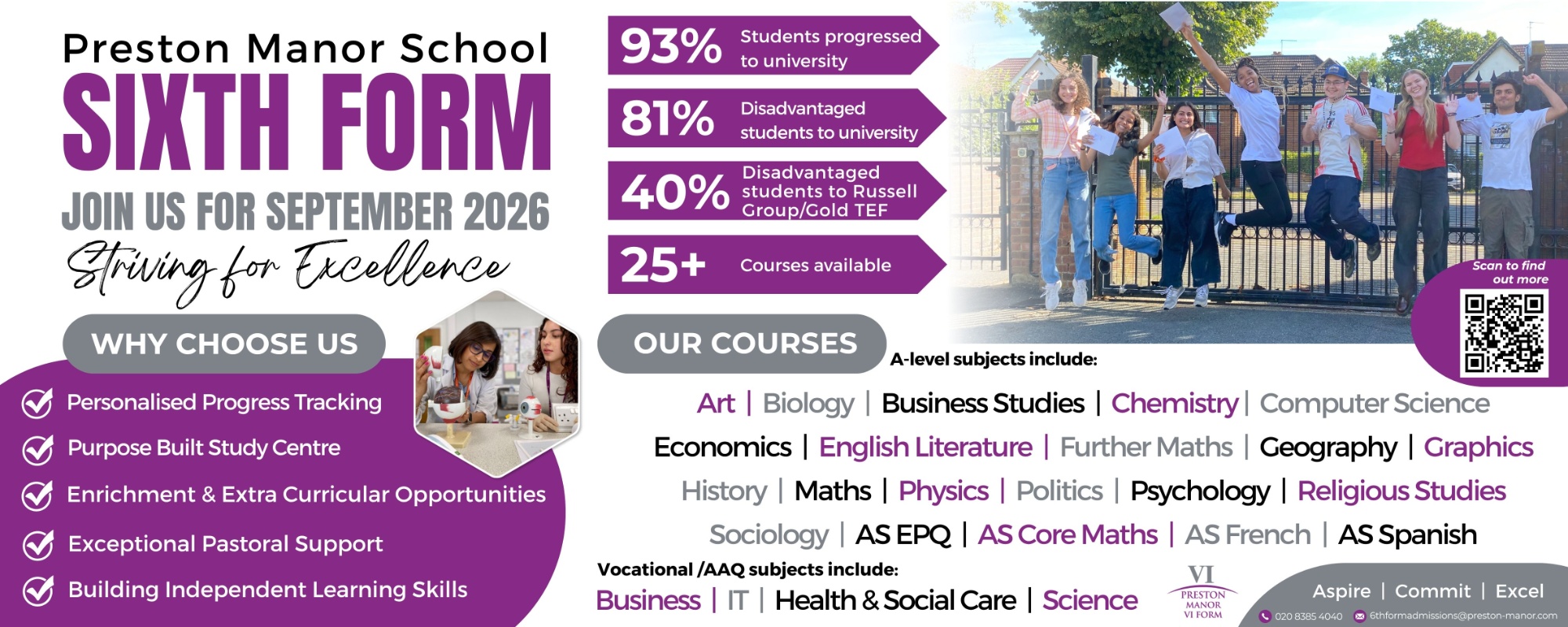 Sixth Form Join Us Banner Sixth Form Join Us Banner